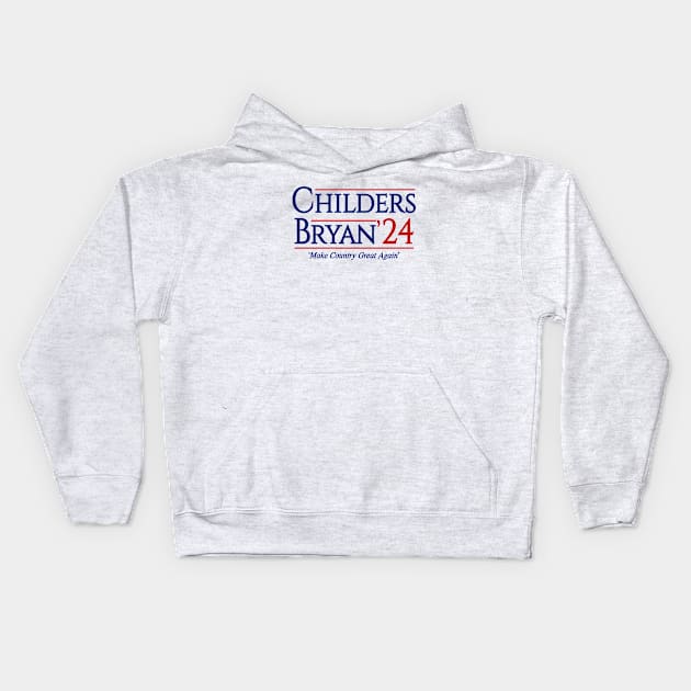 Chrilders Bryan' 24 Kids Hoodie by Riel